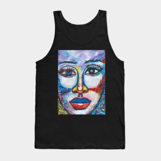 Windows to My Soul 11 Portrait art Tank Top